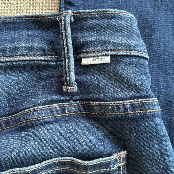 GUC Mother Patch Pocket Jeans Size 28 - Picture 3 of 9